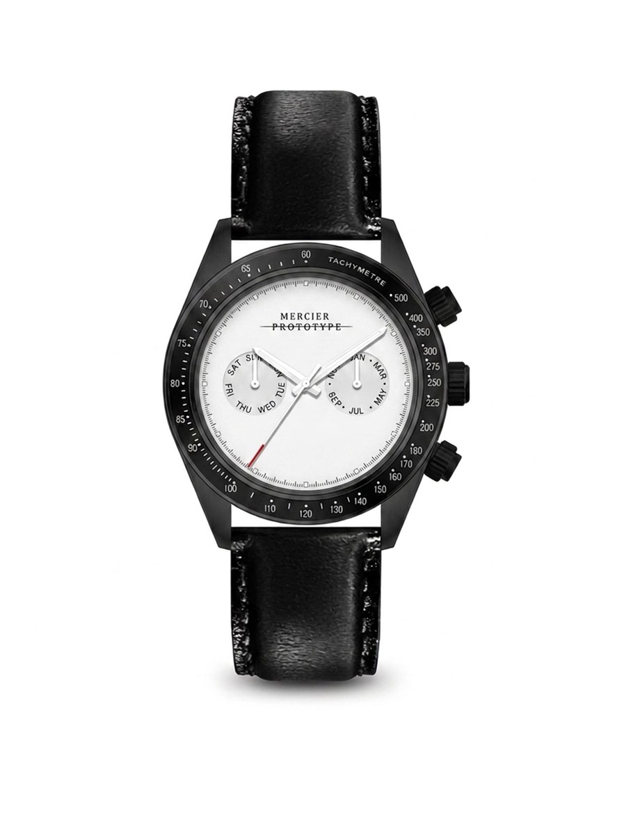 The Manx — Blanc, white dial